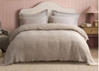 Покрывало Lotus Home - Larna muslin beige (Турция), 160 х 200 см